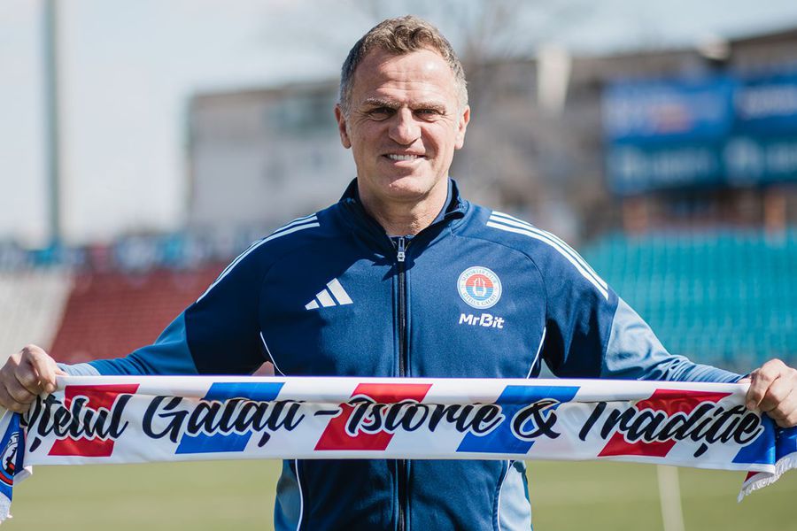 Cel mai nou antrenor din Superliga a fost prezentat oficial astăzi: „Am vorbit inclusiv cu Gică Hagi”