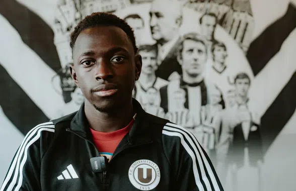 Cine este eroul Clujului, Oucasse Mendy: „Pare incredibil” » Surpriză! Un român din străinătate l-a convins să vină la U: „A contat mult”