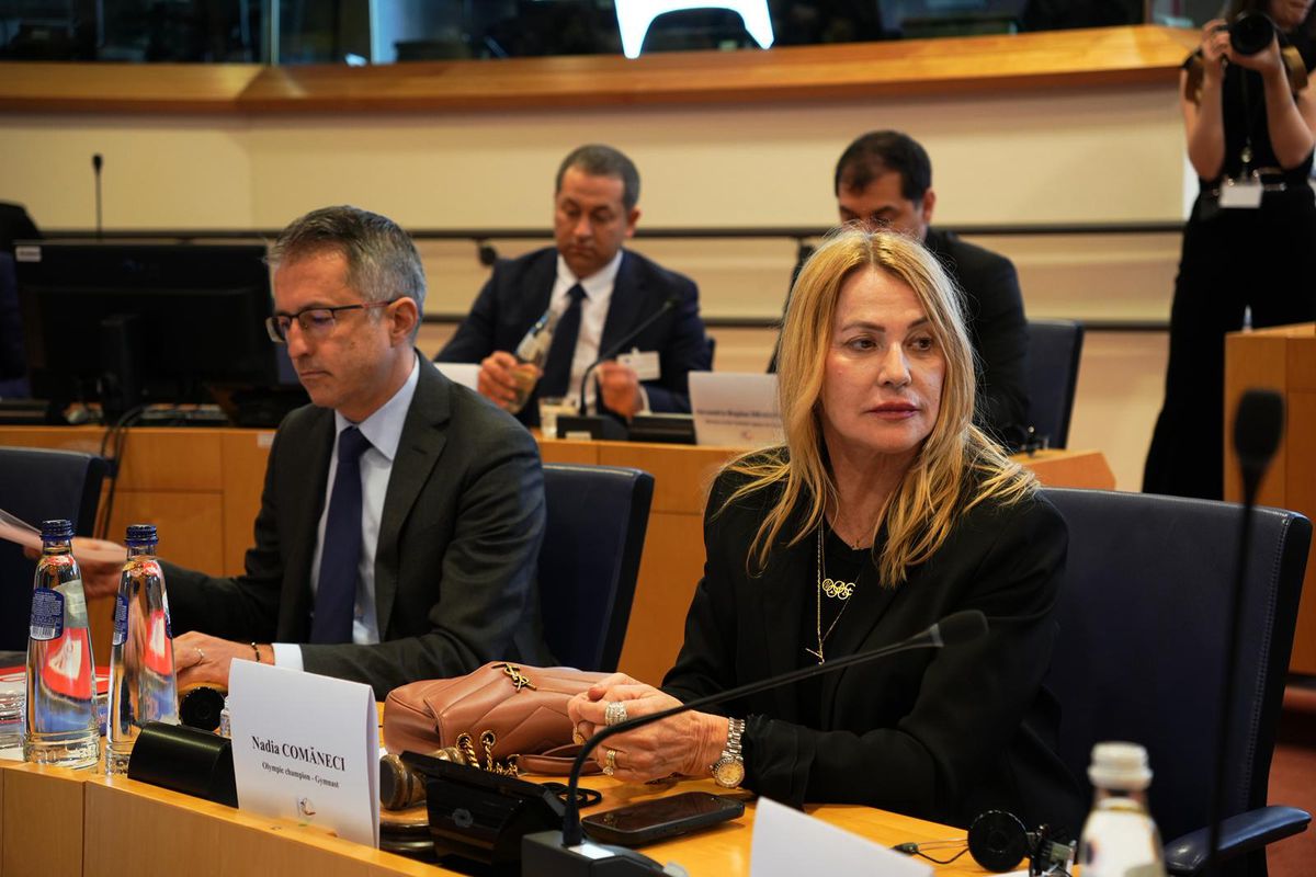 Nadia Comăneci, discurs superb în Parlamentul European » Pledoarie pentru sport și umor: „Pot să spun că am apărut înaintea AI-ului, nu-i așa?”