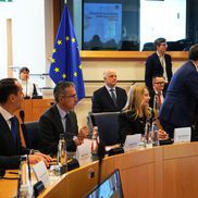 Nadia Comănci în timpul discursului FOTO Ștefan Petre