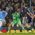 Thibaut Courtois, înlocuit la pauza meciului Manchester City - Real Madrid // FOTO: Imago Images