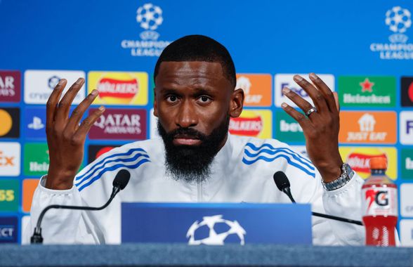 Antonio Rudiger, brutal înaintea returului cu City: „Arată groaznic, dar nu l-am omorât”