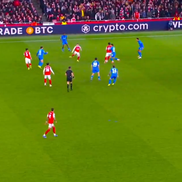 Gol senzațional marcat de Eze // Captură foto: X