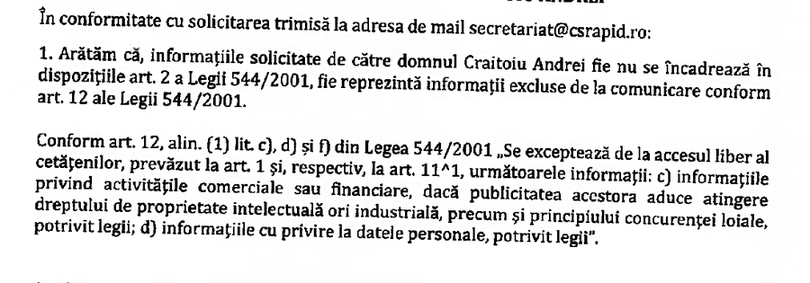 Vlad Andronescu a pus „lacătul” pe banii publici! Directorul CS Rapid a BLOCAT accesul public la cifrele stadionului Giulești