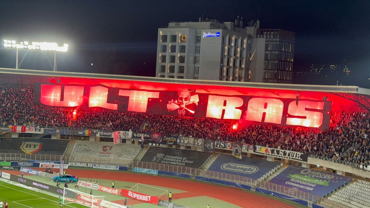 Dezastru pe Cluj Arena, după U Cluj - CFR // foto: Cristea Silviu (Facebook)