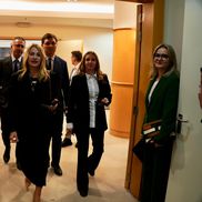 Nadia Comăneci la Parlamentu European FOTO Ștefan Petre