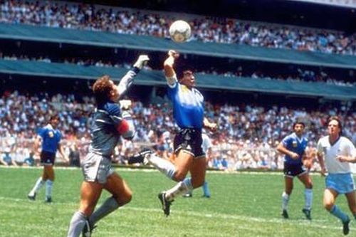 Diego Maradona și golul cu mâna rămas în istorie