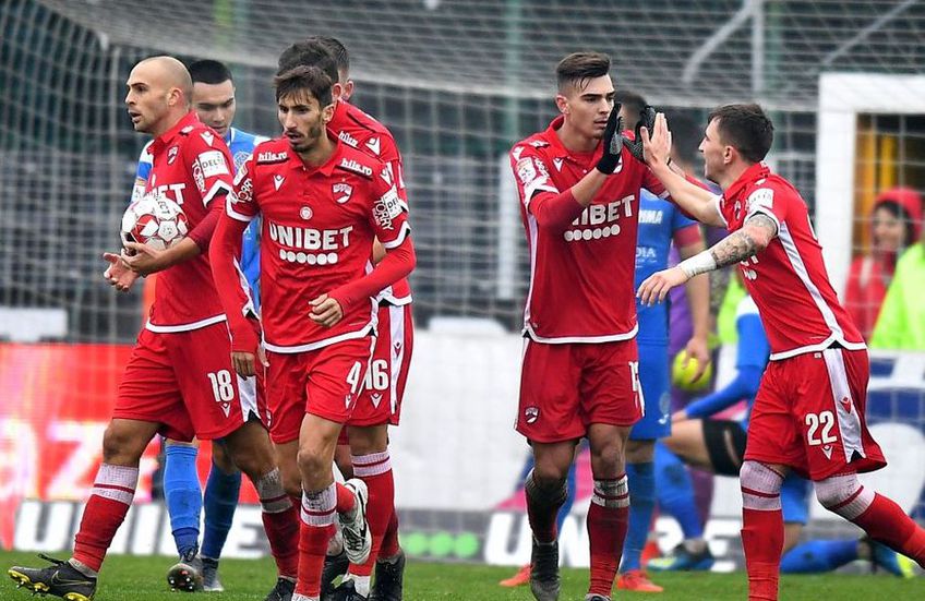 Dinamo ocupă poziția a 4-a în Play-out-ul Ligii 1