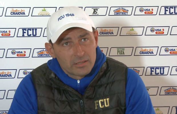 Eugen Trică înainte de FC U Craiova - Rapid: „Întâlnim poate cea mai în formă echipă din Europa!”