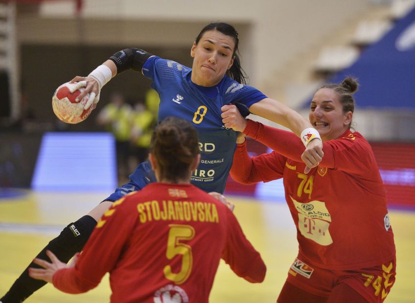 România a învins-o pe Macedonia de Nord (preliminariile Campionatului Mondial), scor 33-22
