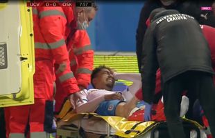 Oltenii s-au temut de ce e mai rău, după accidentarea din meciul cu Sepsi: GSP a aflat rezultatul radiografiei lui Baiaram