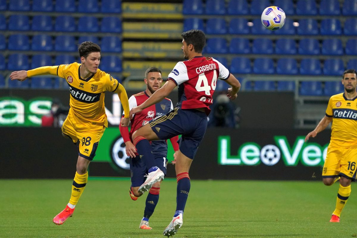 Cagliari - Parma 4-3 » Meci INCREDIBIL! Două goluri marcate în prelungiri + Răzvan Marin și Dennis Man au înscris