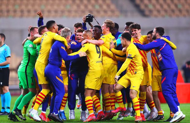 Barcelona a cucerit a 31-a Cupă a Regelui Spaniei! A zdrobit-o pe Bilbao în finală: Messi, MVP