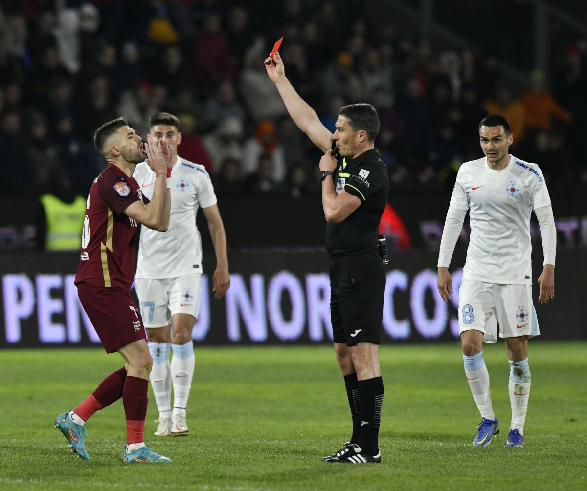 CFR Cluj - FCSB 0-1. Diagnosticul primit de Olaru la spital, după intrarea grosolană a lui Susic