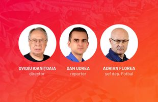 CFR Cluj - FCSB 0-1, comentat live pe GSP.ro de Ovidiu Ioanițoaia, Dan Udrea și Adrian Florea