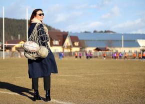 Lady Rugby a debutat în prima ligă » Gabriela Popescu e singura femeie-președinte din sportul cu balonul oval!