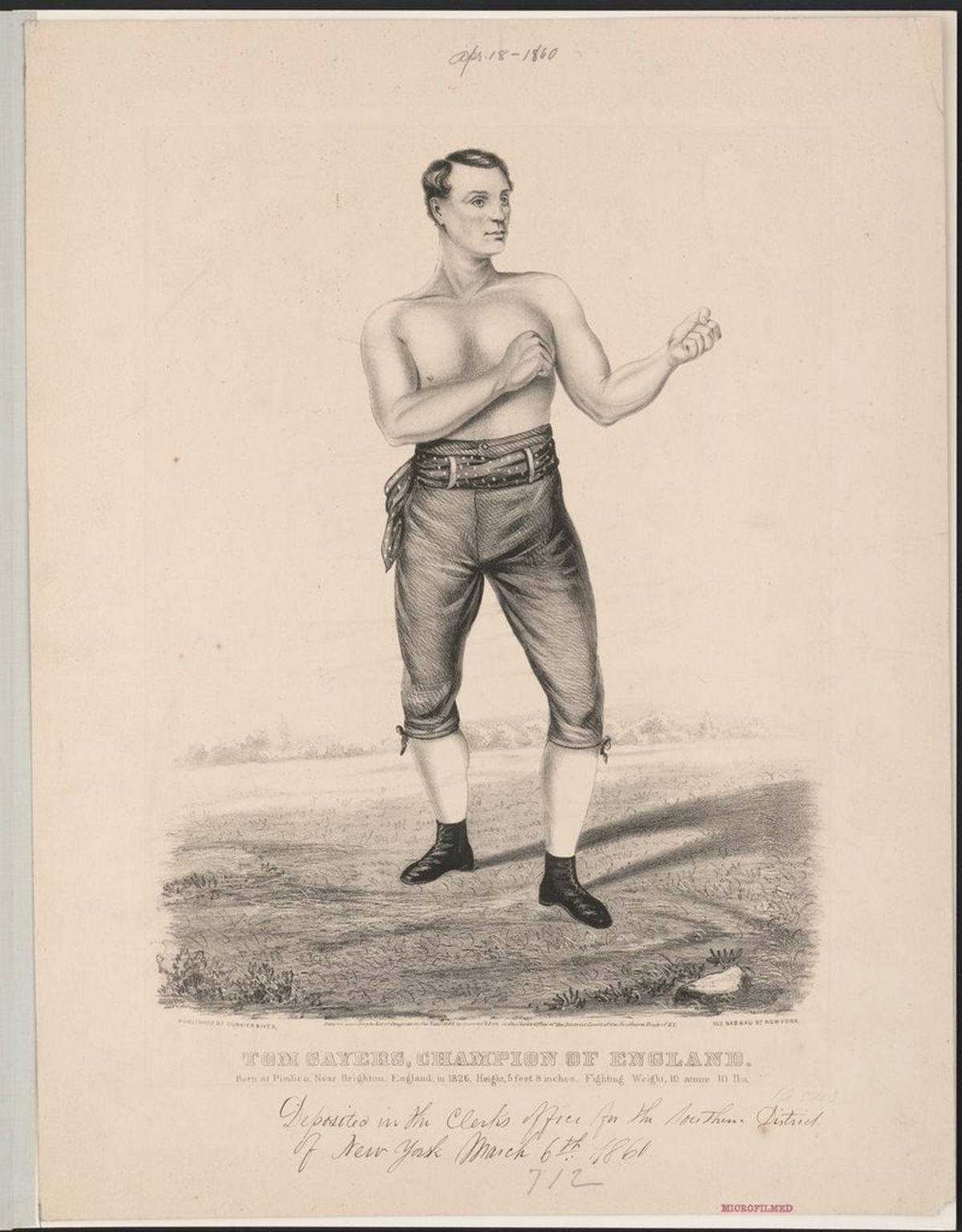 RETRO GSP - Prima luptă pentru titlul mondial la box