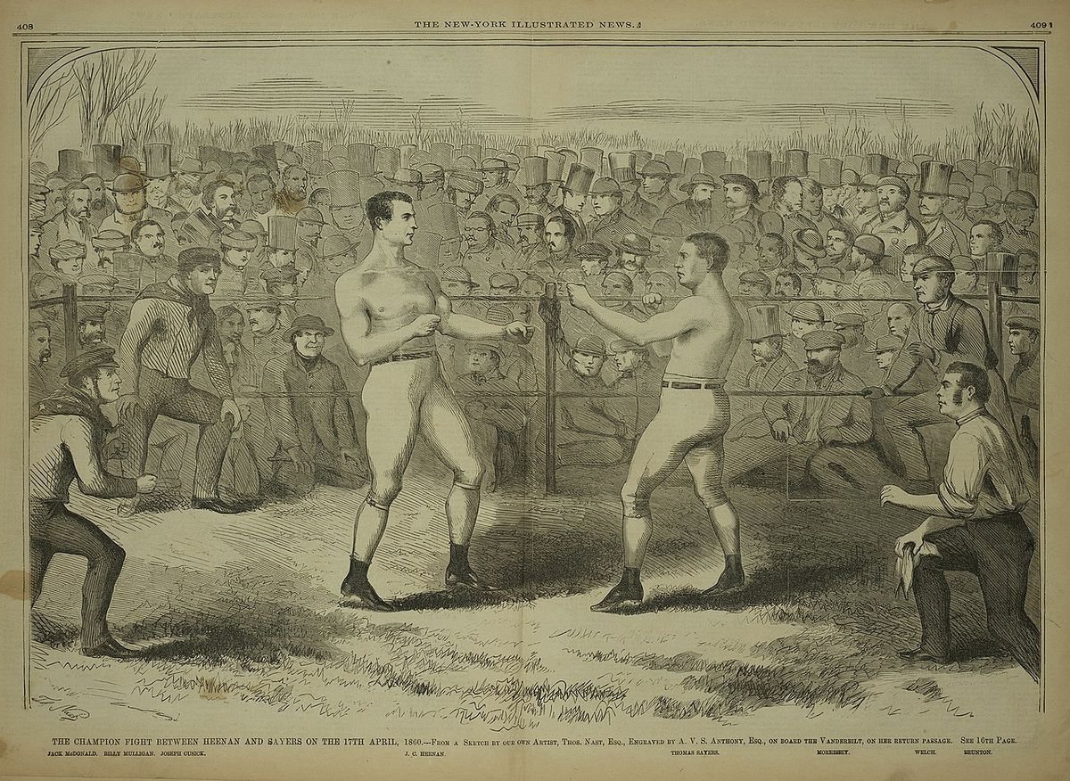 RETRO GSP - Prima luptă pentru titlul mondial la box