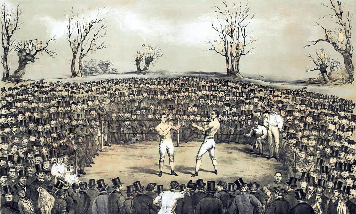 RETRO GSP - Prima luptă pentru titlul mondial la box