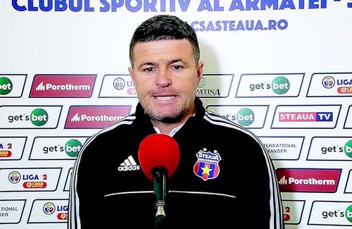 CSA Steaua a fost învinsă de FC Hermannstadt, scor 1-4, în runda cu numărul 5 a play-off-ului din Liga 2. Daniel Oprița (40 de ani), antrenorul „militarilor”, și-a găsit cu greu cuvintele.