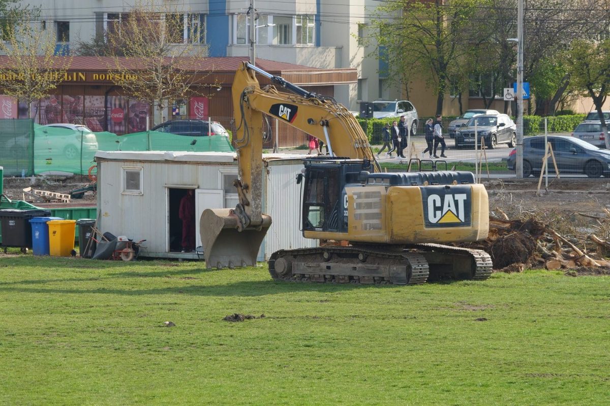 Galerie Foto Stadionul Tineretului demolat