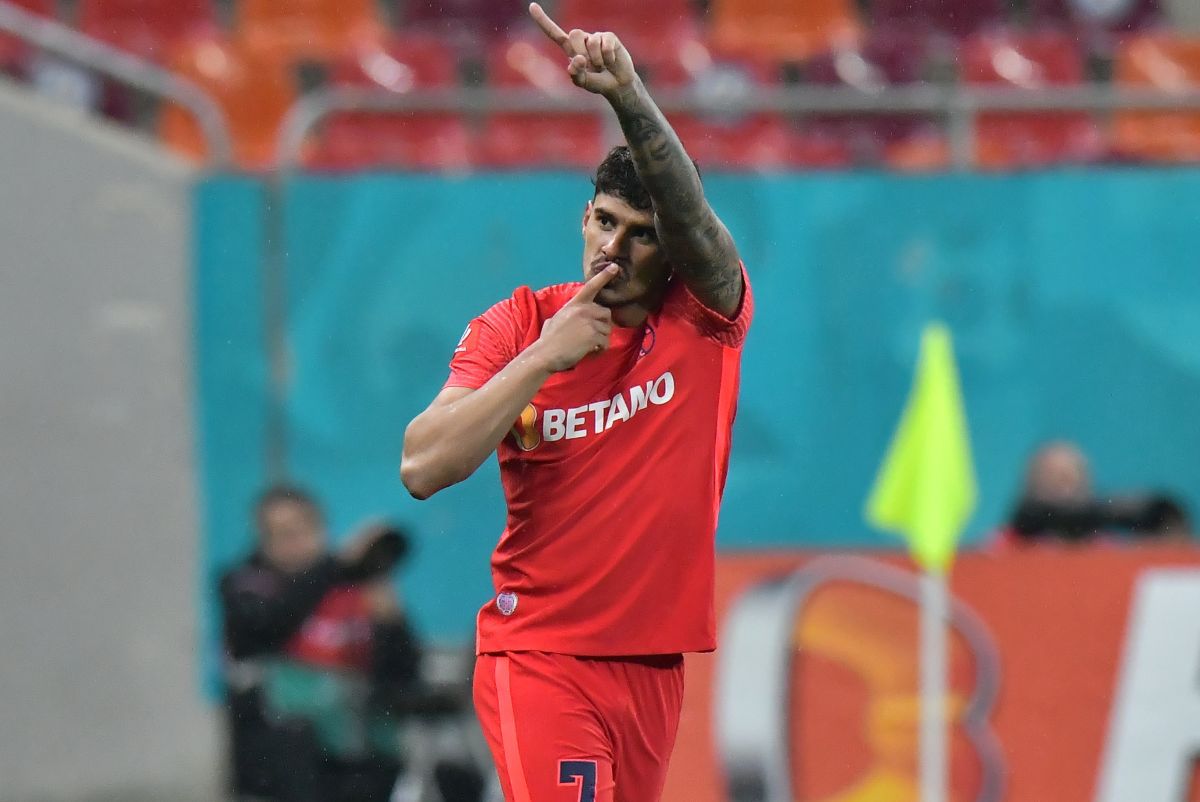 New-look Tavi » Popescu și-a afișat noul tatuaj la FCSB - Farul. A menținut misterul o repriză