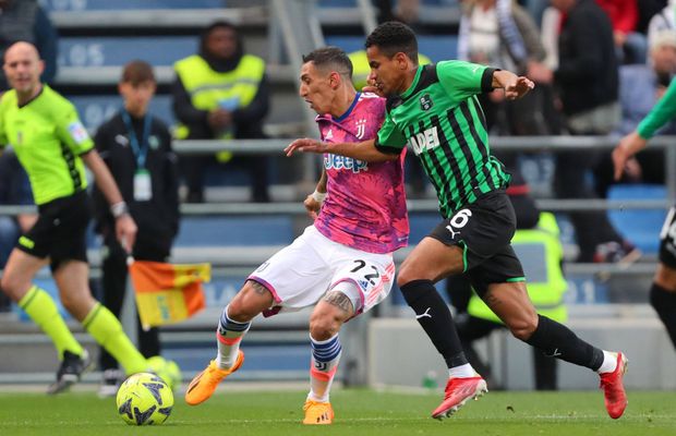 Juventus, înfrângere pe terenul lui Sassuolo » Doar a treia victorie din istorie a gazdelor în confruntările cu „Bătrâna Doamnă”