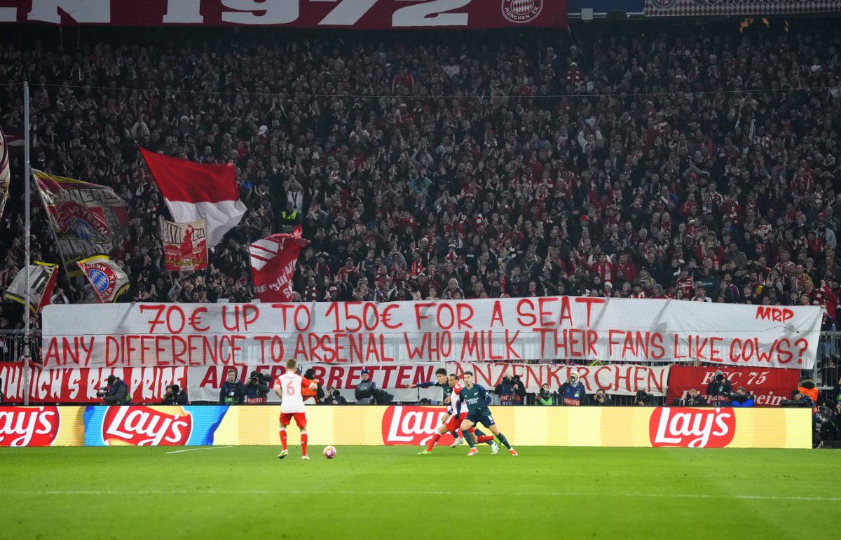 „Ieși de pe stadionul nostru!” » Protest incendiar în Liga Campionilor: „Vă mulgeți suporterii ca pe vaci”