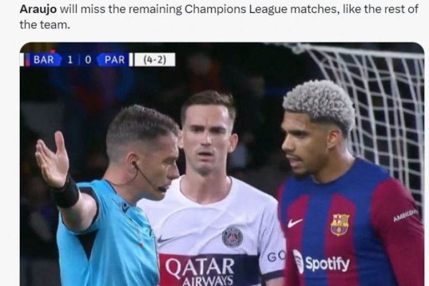 Meme după Barcelona - PSG 1-3 / Foto: Instagram