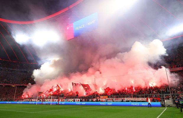 „Ieși de pe stadionul nostru!” » Protest incendiar în Liga Campionilor: „Vă mulgeți suporterii ca pe vaci”