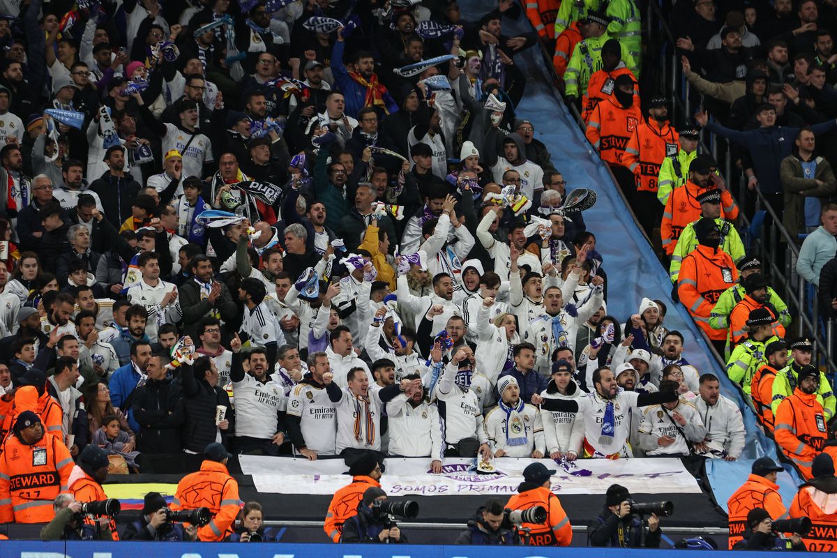 Cum i-au întâmpinat englezii pe cei 3.000 de suporteri ai lui Real Madrid pe Etihad