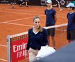 Arbitra de scaun Marijana Veljovic - ziua a patra Țiriac Open Foto: Raed Krishan