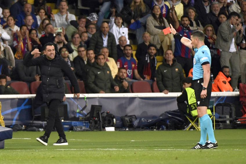 Xavi a fost eliminat de Kovacs în Barcelona - PSG, foto: Imago Images