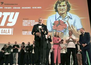 Filmul despre Ilie Năstase, lansat la Sala Palatului alături de Hagi, Țiriac, Nadia și Boris Becker, venit special din Germania. Cum a fost pe scenă + lacrimi printre „decreței”