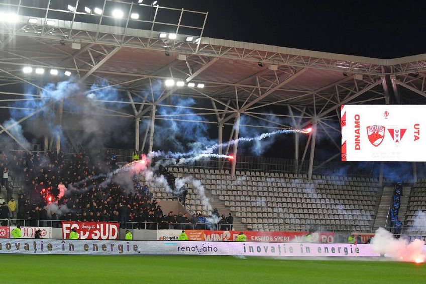 Suporterii lui Dinamo și UTA Arad revin pe stadion