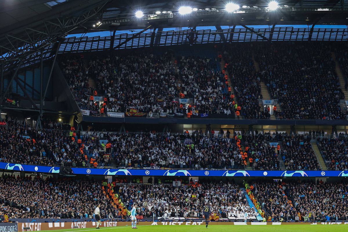 Cum i-au întâmpinat englezii pe cei 3.000 de suporteri ai lui Real Madrid pe Etihad