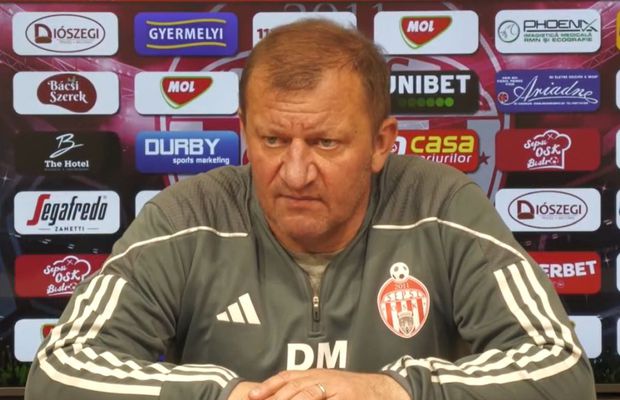 Dorinel Munteanu, după remiza cu UTA: „De aia sunt puțin supărat”