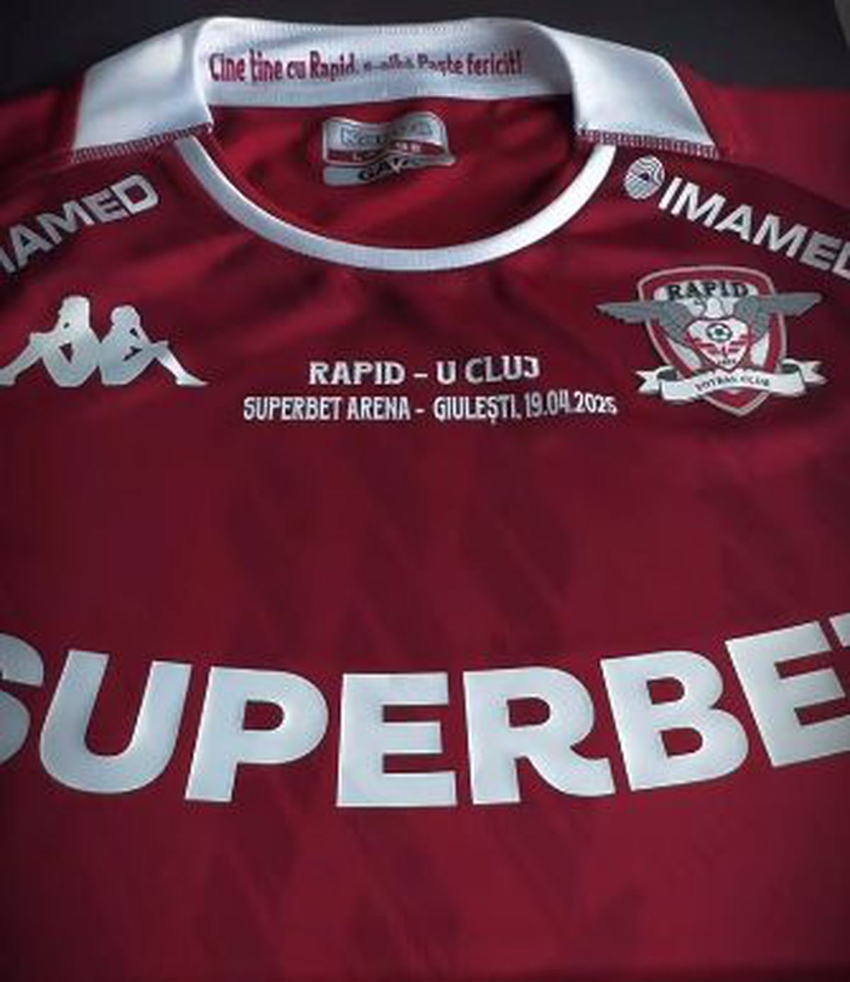 Rapidiștii lovesc din nou: gafă pe tricoul cu care îi ademenesc pe fani la stadion!