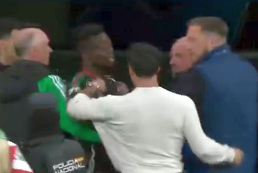 Saka a ripostat după ce Carvajal l-a apucat de gât