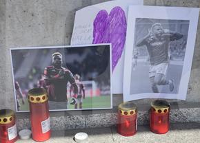 Gest emoționant în memoria lui Aaron Boupendza » Au redecorat toată încăperea: ce a apărut azi la stadionul Rapidului