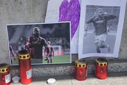 Gestul emoționant făcut de fanii Rapidului pentru Boupendza
