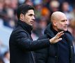 Mikel Arteta și Pep Guardiola / Foto: Imago Images