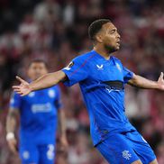 Cyriel Dessers, cu tricoul rupt în Athletic Bilbao - Rangers