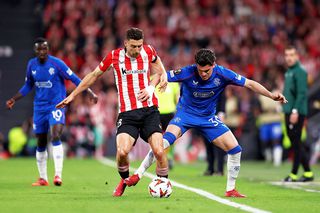 Notele primite de Ianis Hagi, după doar o repriză în Athletic Club - Rangers: „A trebuit să fie înlocuit”