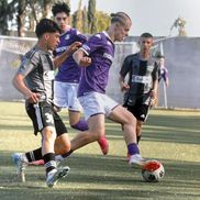 Vlad Poroineanu în culorile Școlii de Fotbal Rapid / Sursă foto: Elite Neon Cup 2025