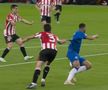 Cyriel Dessers, cu tricoul rupt în Athletic Bilbao - Rangers