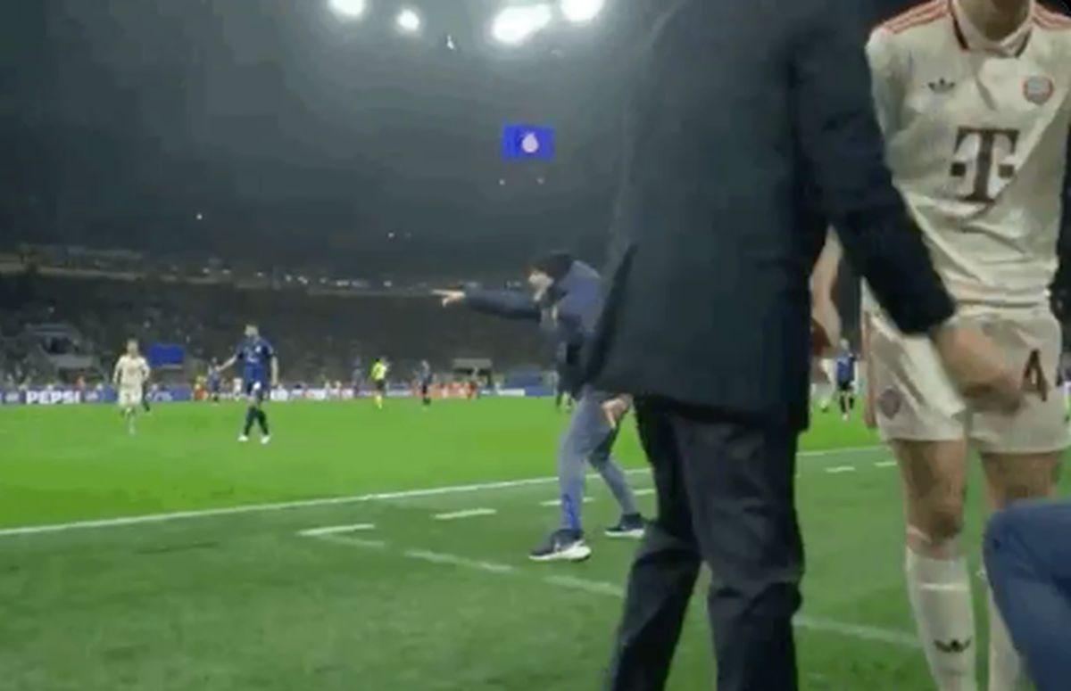 S-a scuzat public pentru gestul deplasat făcut în Inter - Bayern: „O prostie din partea mea!”