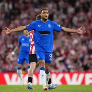 Cyriel Dessers, cu tricoul rupt în Athletic Bilbao - Rangers