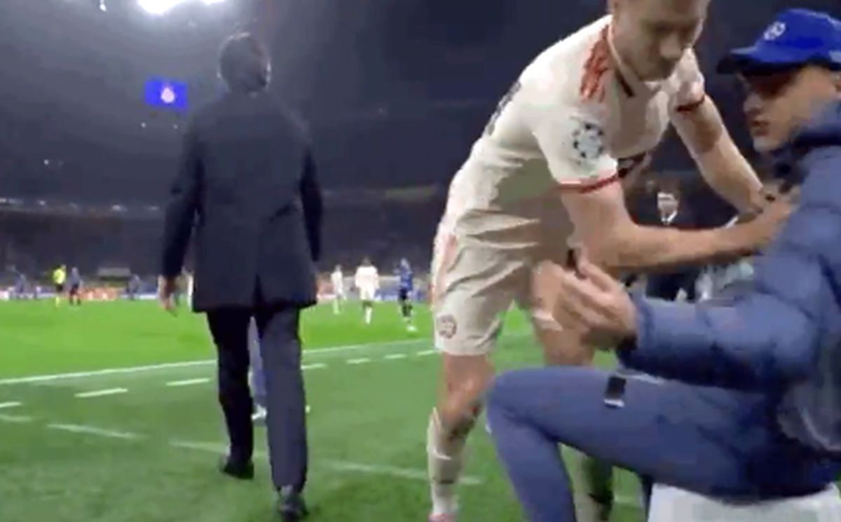 S-a scuzat public pentru gestul deplasat făcut în Inter - Bayern: „O prostie din partea mea!”