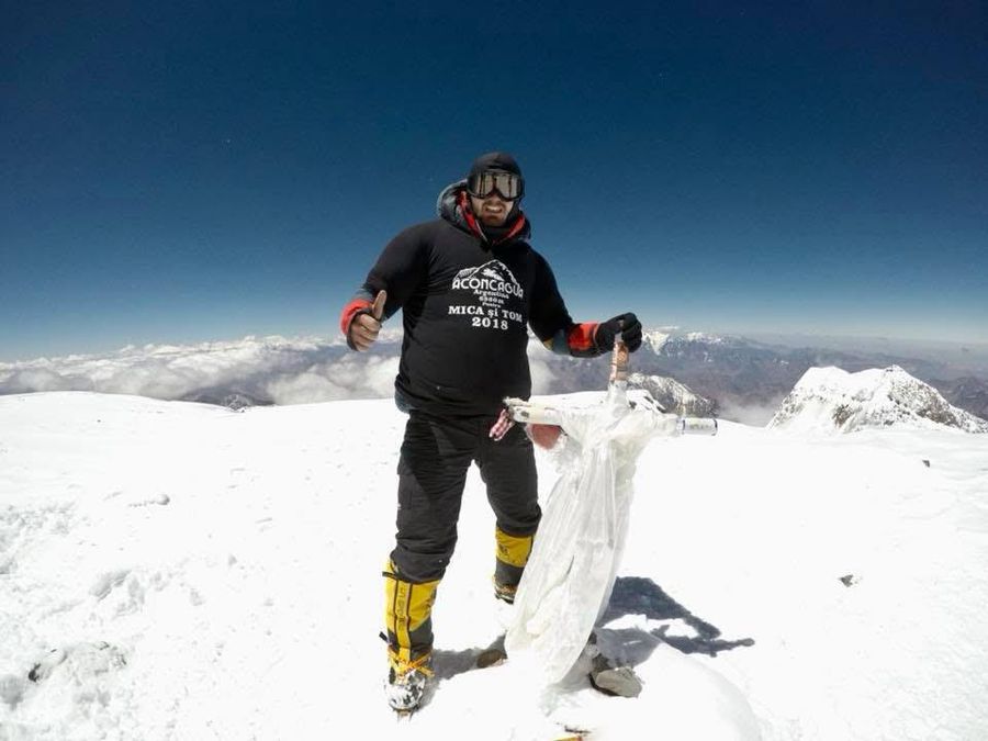 Adrian Ahrițculesei, românul care a urcat pe jos până în termosferă! Povestea născută lângă Parâng și Retezat